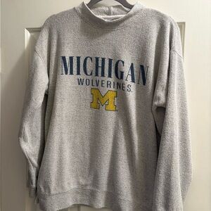 Michigan Wolverines Gray Sweater